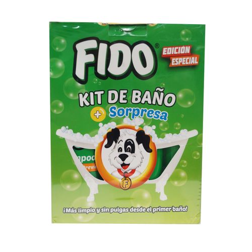 Kit Fido Kit Shampoo + Jabón y Talco Perro - 3 Unidades