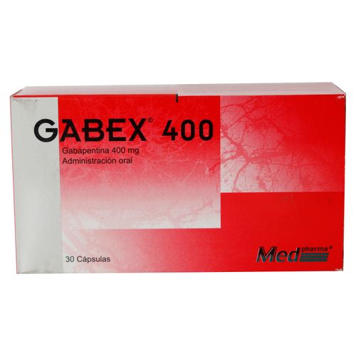 Gabex 400Mg Tabletas Una Caja