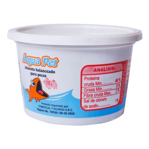 Comida Aqua Pet Para Peces - 100 g