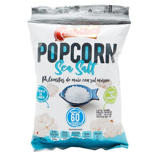 Palomitas Sea Salt de Maiz con Sal Marina - 15gr