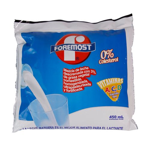 Leche Foremost Pasteurizada  0% Colesterol - 450ml