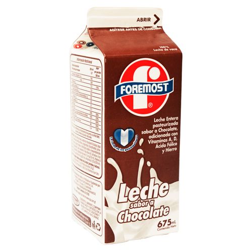 Leche Foremost Pasteurizada Chocol - 675ml