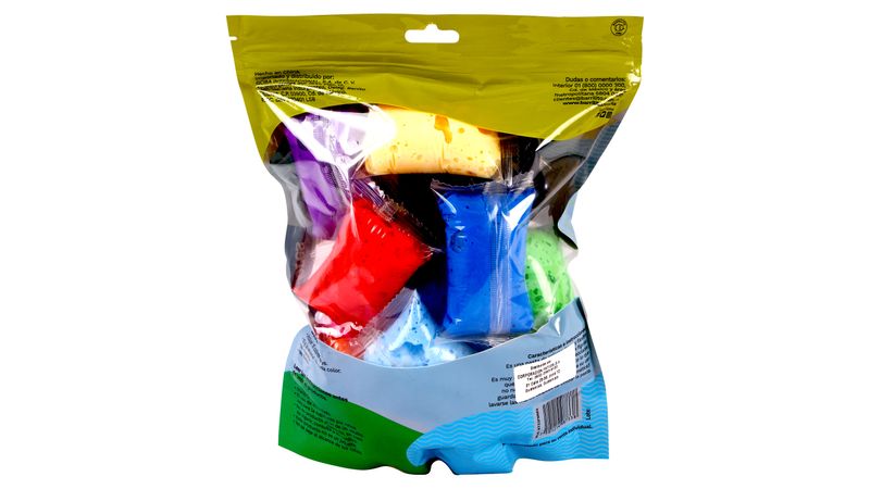Foamy Moldeable X 5 U. - Packs Colores Únicos
