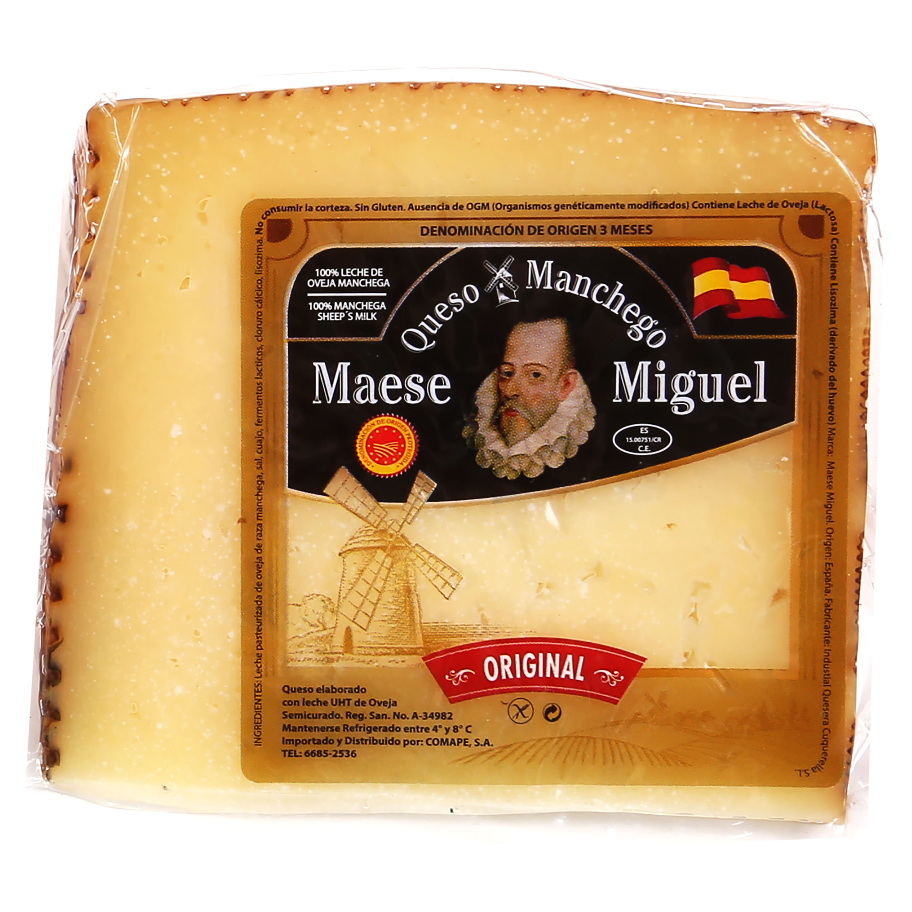 Comprar Queso Maese Miguel Manchego Do 3 Meses | Walmart Guatemala