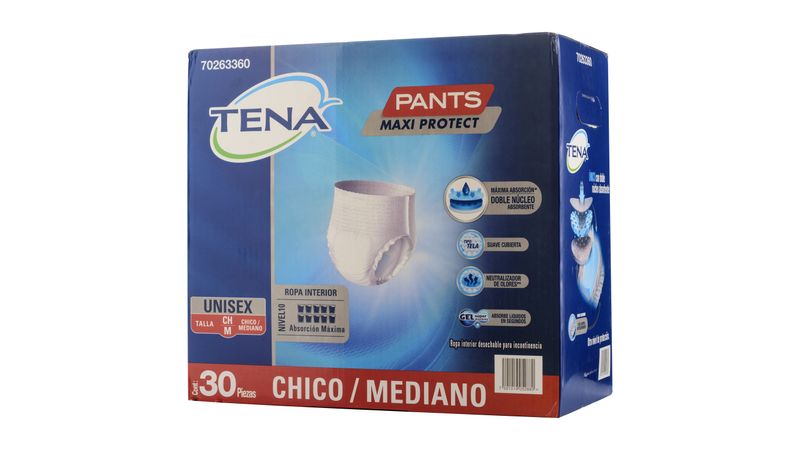 Comprar Pañal para adulto Tena pants maxi protec talla M de 40 unidades, Walmart Guatemala - Maxi Despensa