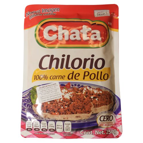 Chilorio Chata 100% Carne De Pollo - 250 g