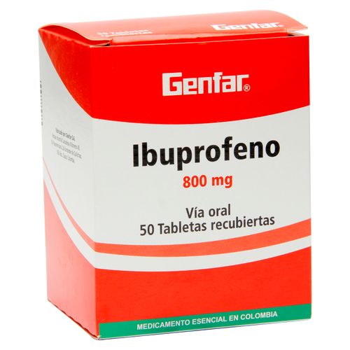S Ibuprofeno Gf 800Mg 50 Tabletas Und
