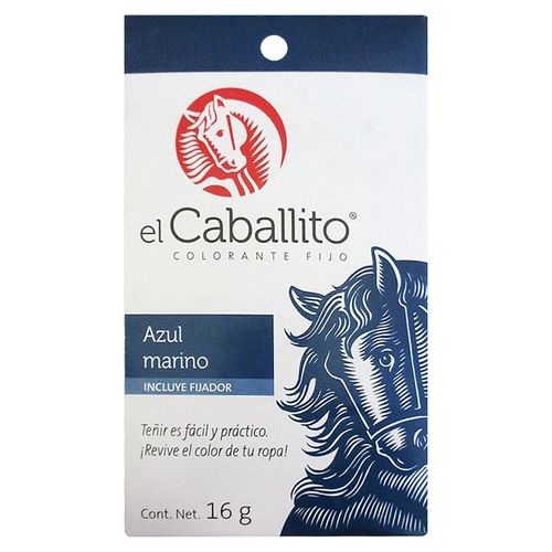 Colorante El Caballito Azul Marino - 16 g