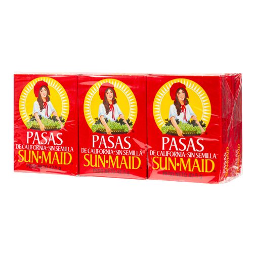 6 Pack Pasas Sun Maid - 398gr