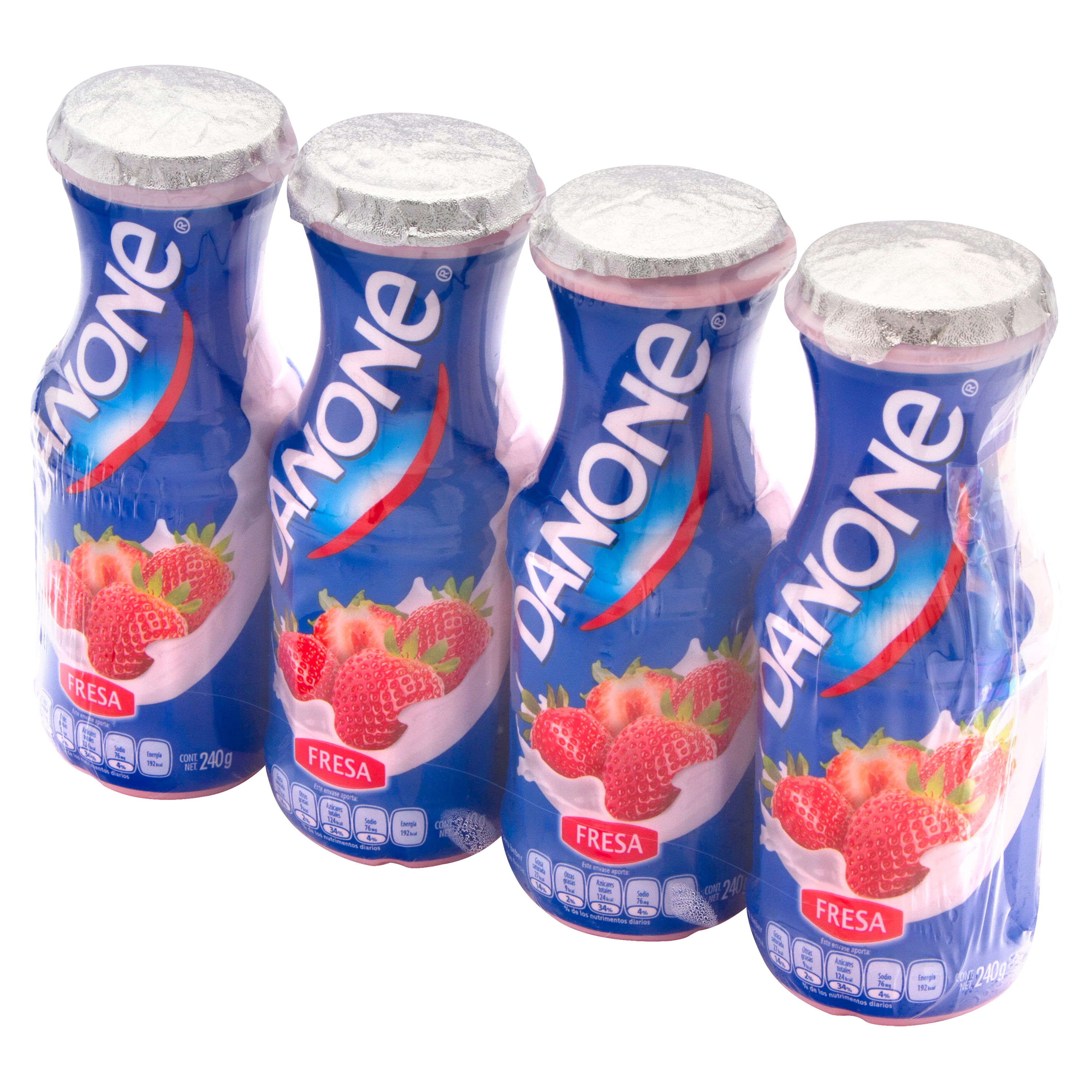 Yogur natural pack 4 unidades 120 g · DANONE · Supermercado El