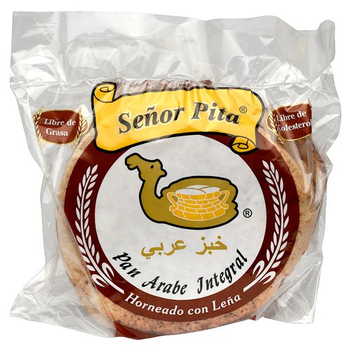 Pan Señor Pita Arabe Integral - 480gr