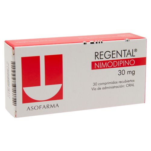 Regental 30 Mg X 30 Tabletas Una Caja