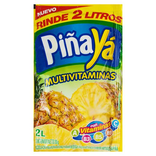 Bebida YA En Polvo Piña - 20gr