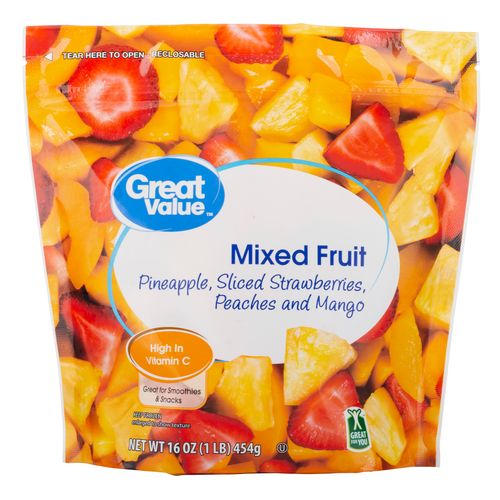 Fruta Great Value  Mixta Congelada - 454gr