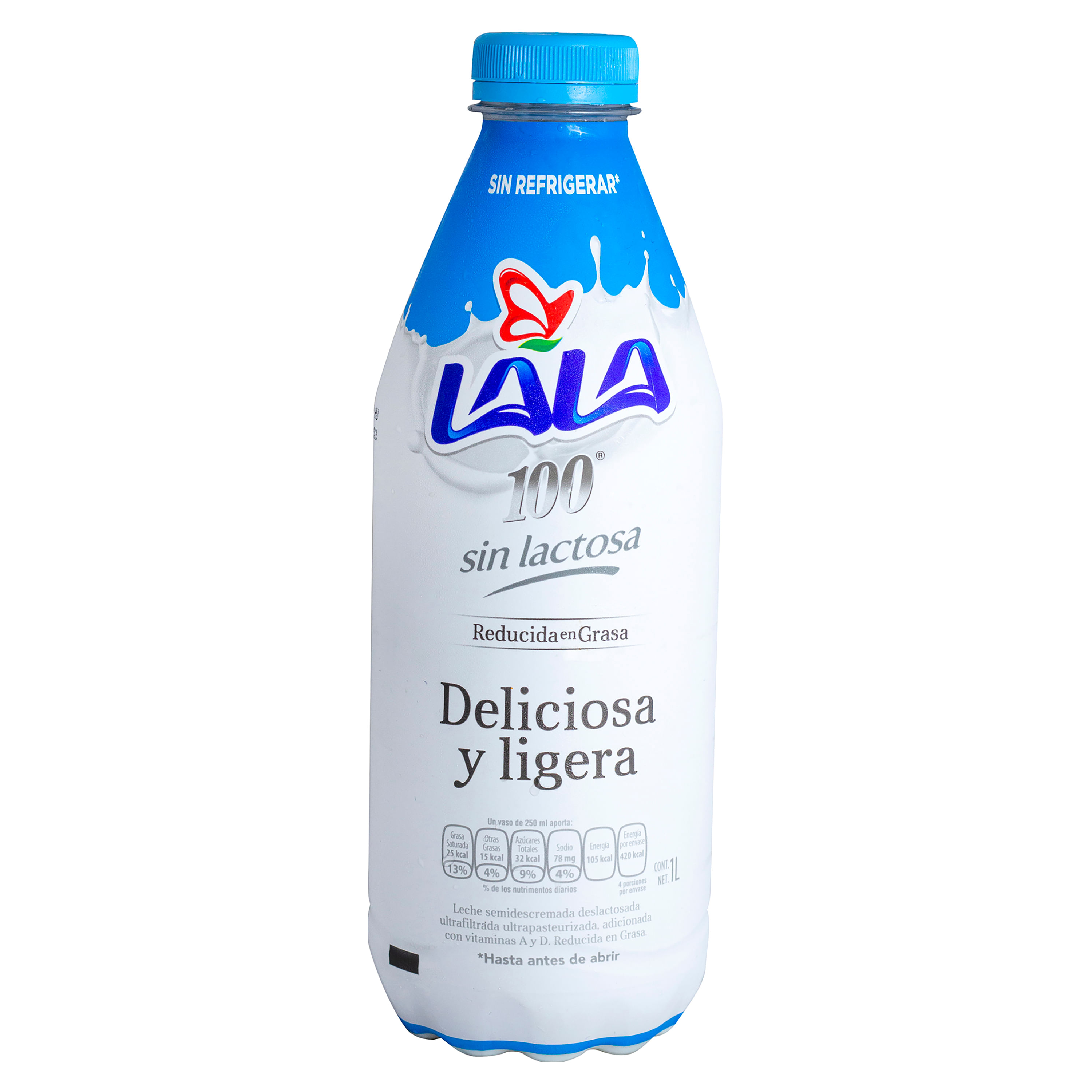 Comprar Leche Lala 100® Sin Lactosa Reducida en Grasa Deliciosa y Ligera -  1000ml, Walmart Guatemala - Maxi Despensa