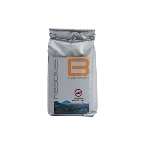 Café  León 100% Puro Regiones Blend Especial Grano - 1000 g