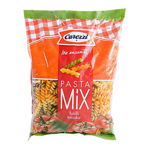 Pasta Carozzi Fusilli Tricolor - 400gr