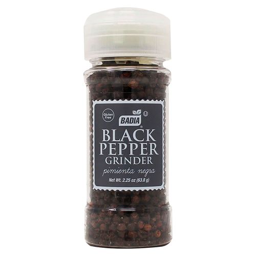 Pimienta Badia Negra Con Molinillo - 64 g