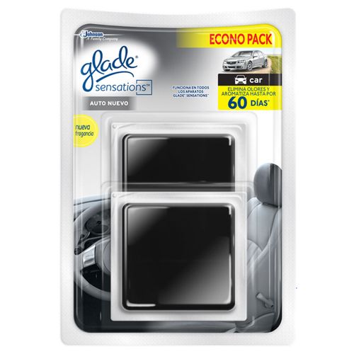 Sensations Glade Repuesto X2, Auto Nuevo - 16gr