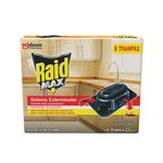 Comprar Sistema Exterminador RAID® MAX®, Trampas Para Cucarachas 8 piezas  16 G/12