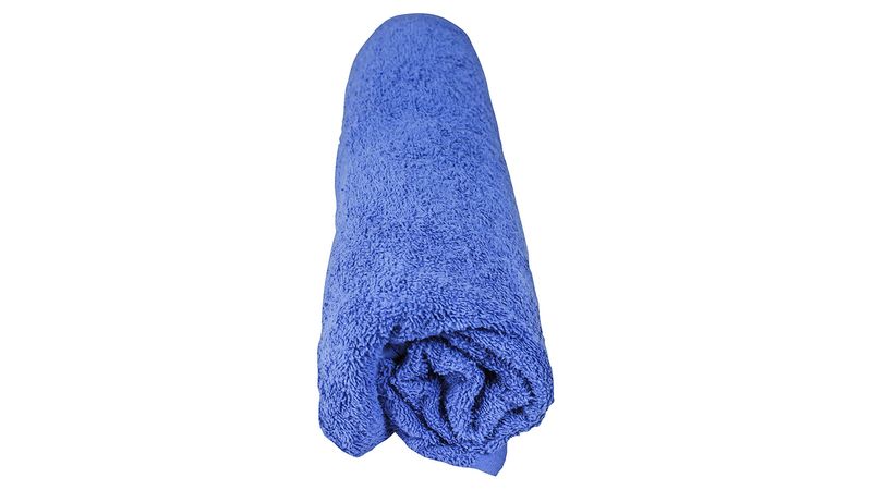 Toalla de yoga antideslizante Pure2Improve azul, Toalla de baño y albornoz,  Los mejores precios