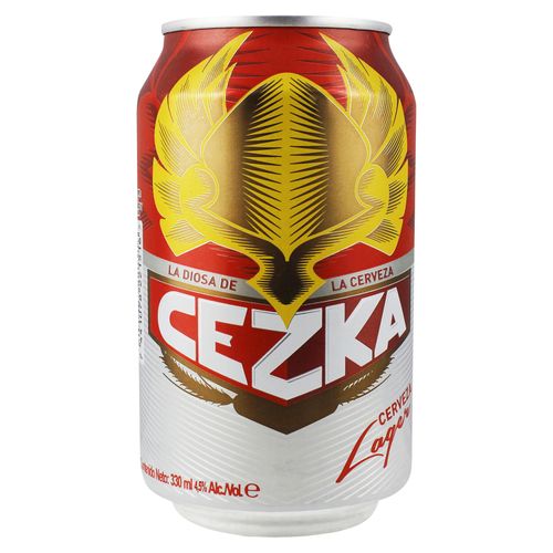 Cerveza Cezka Lager 4.5 Alcohol - 330ml