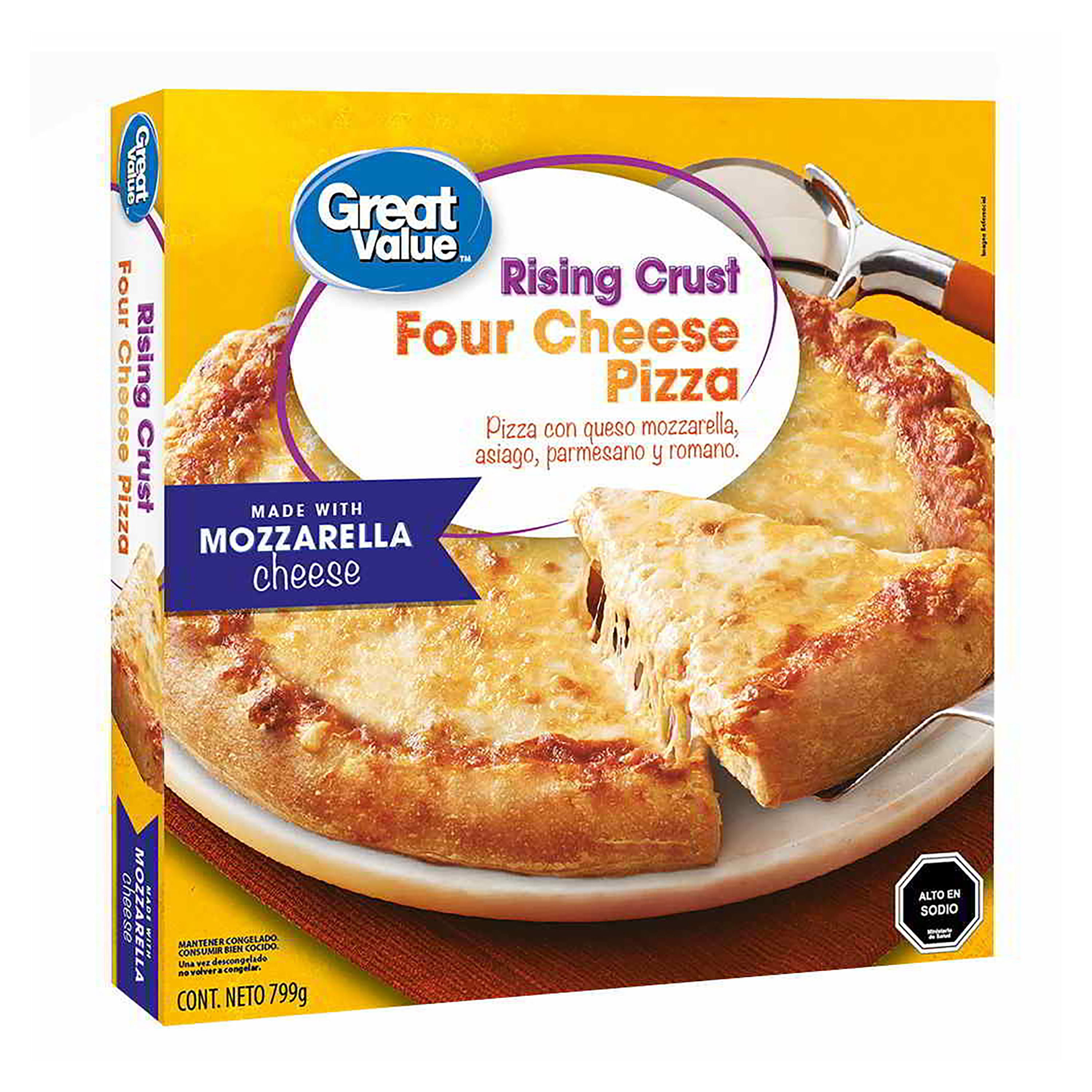 Pizza 4 quesos – Sin trazas
