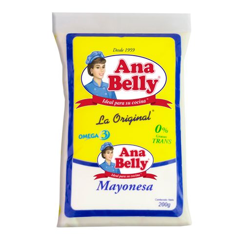 Mayonesa Ana Belly Original con Omega 3 -200 g