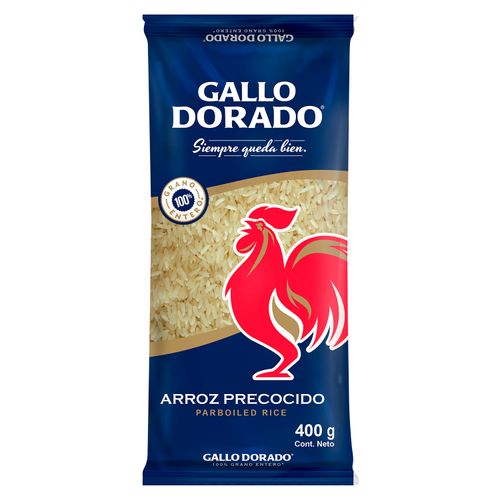 Arroz Gallo Dorado Precocido - 400 g