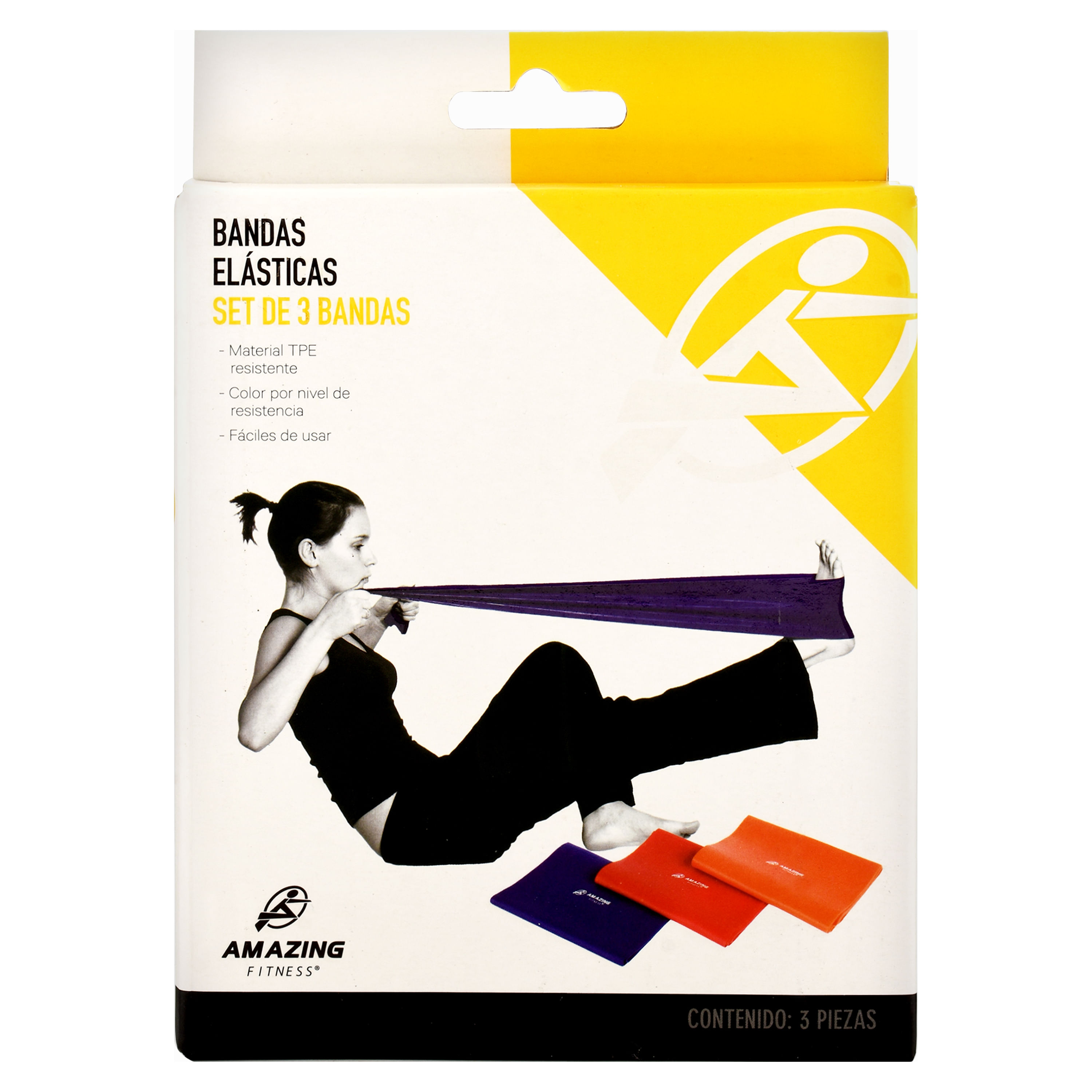 Kit de Bandas Elásticas de Musculación y Fitness – AMITYMASK STORE
