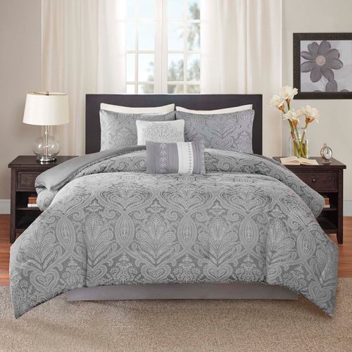 Set Edredon Mainstays Jacquard Queen - 5 Piezas