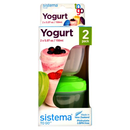 Hermetico Sistema To Go 2Pz Yogurt Togo