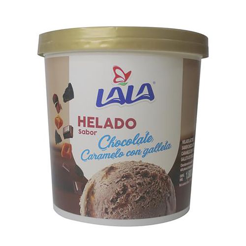 Helado Lala Chocola Caramelo Litro 900Ml
