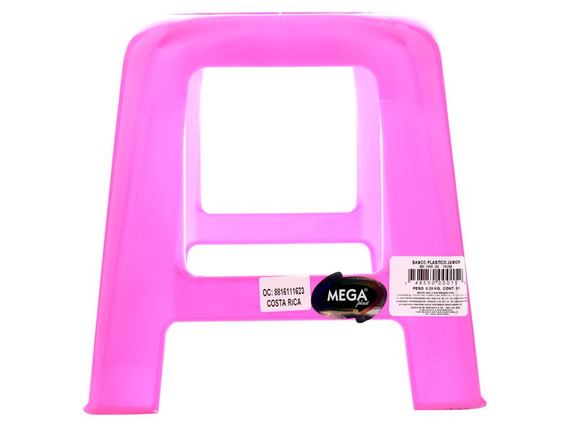 Megaplast-Banco-Plastico-Junior-Fucsia-1-14248