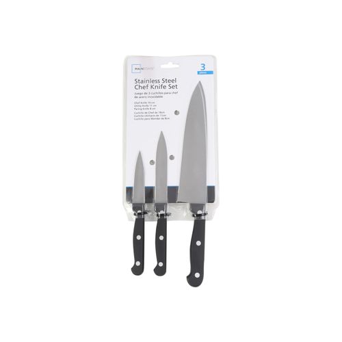 Set 3Pc Cuchillo Mainstays Para Cocina