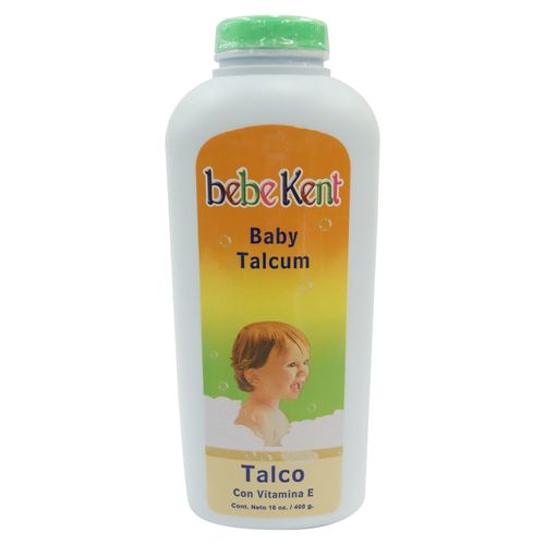 Talco Bebe Kent Con Vitamina E - 400 g