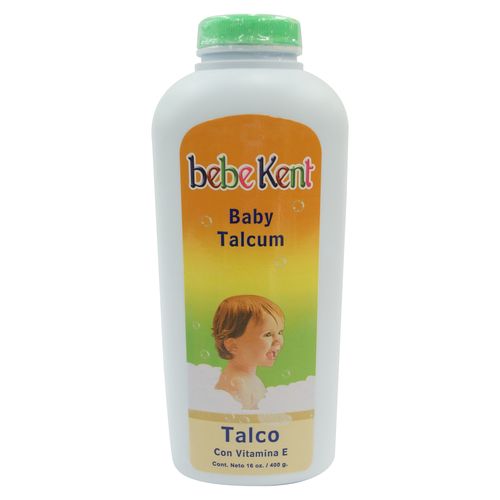 Talco Bebe Kent Con Vitamina E - 400gr