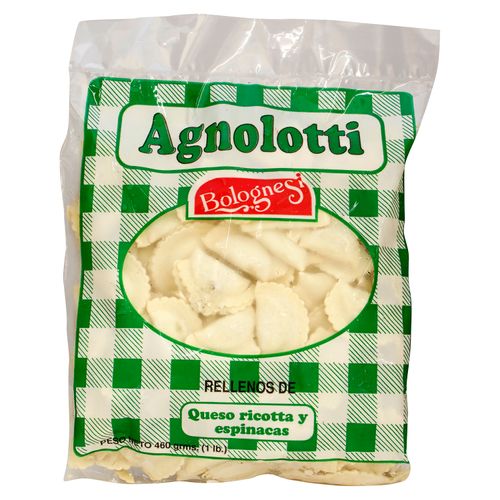 Ravioles Bolognesi Rellenos de Queso y Espinacas - 460 g