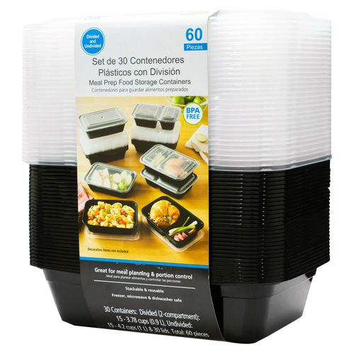 Set Contenedores Plasticos 60 Piezas
