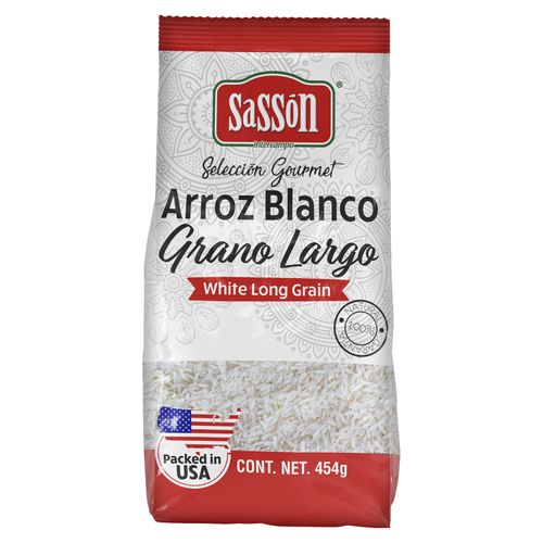 Arroz Sasson Blanco Grano Largo Seleccion Gourmet - 454gr