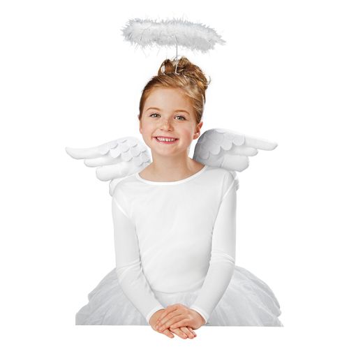 Set Accesorios Angel Alas Y Aureola Hw