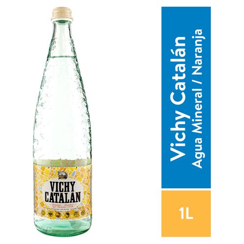 Agua Gasificada Vichy Catalan Bote - 1000ml