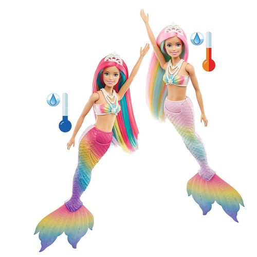 Barbie Dreamtopia Sirena Arcoiris Magico