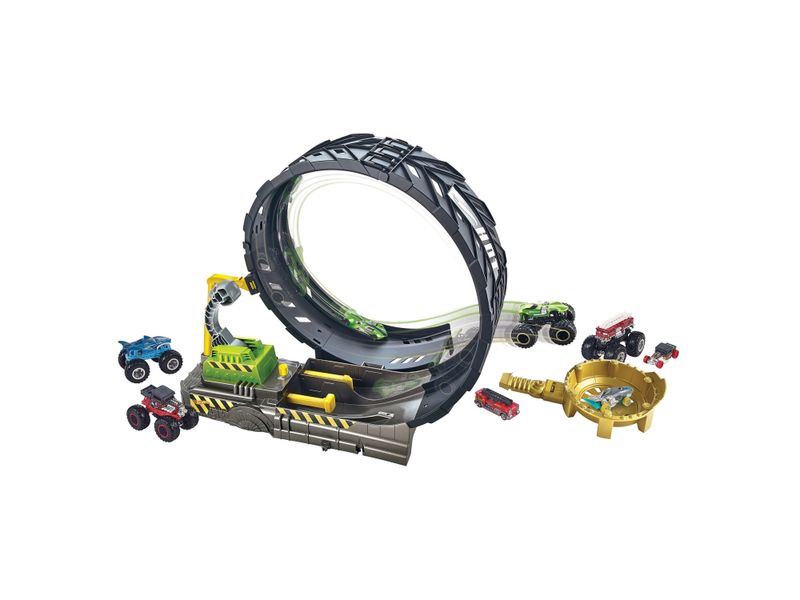 Hw-Monster-Trucks-Pit-And-Launch-Playset-3-18990