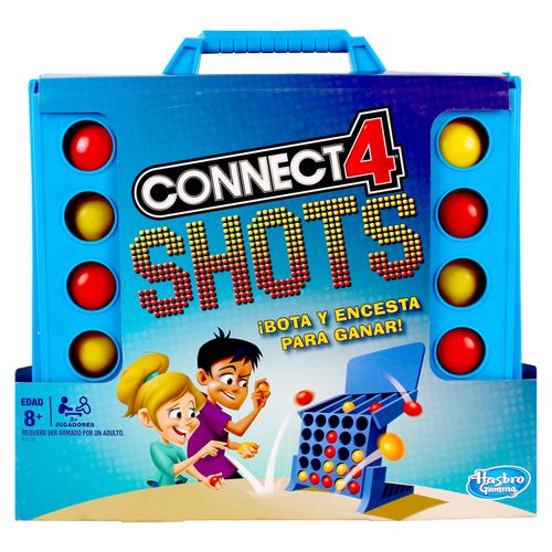 Juego Connect 4 Shots Bota y Encesta
