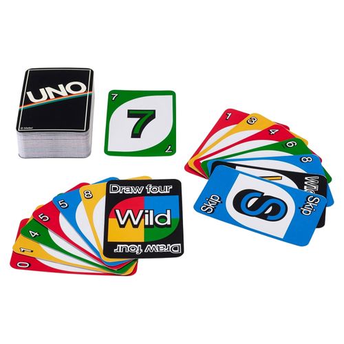 Uno Cartas Juego De Cartas Uno Retro