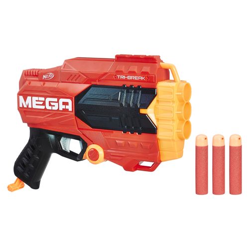 Nerf N Strike Mega Tri Break Lanzador