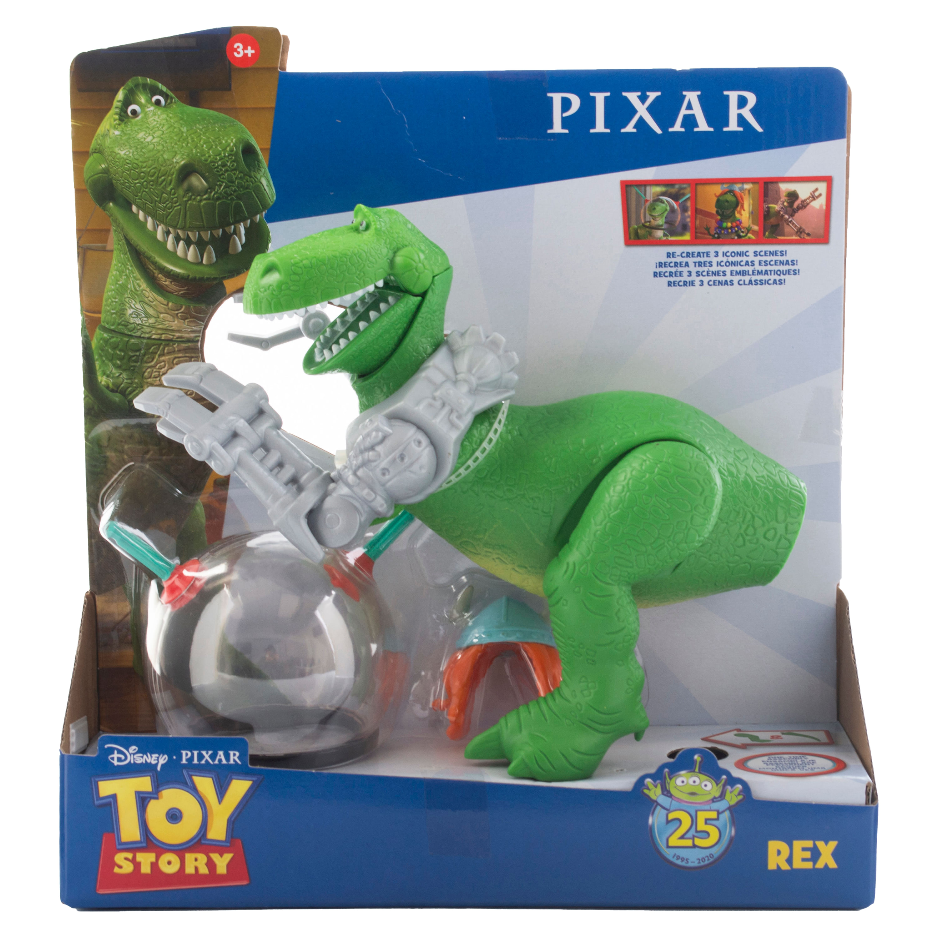 Disney/Pixar Toy Story Basic #1 Figuras (paquete de 3), 4 pulgadas