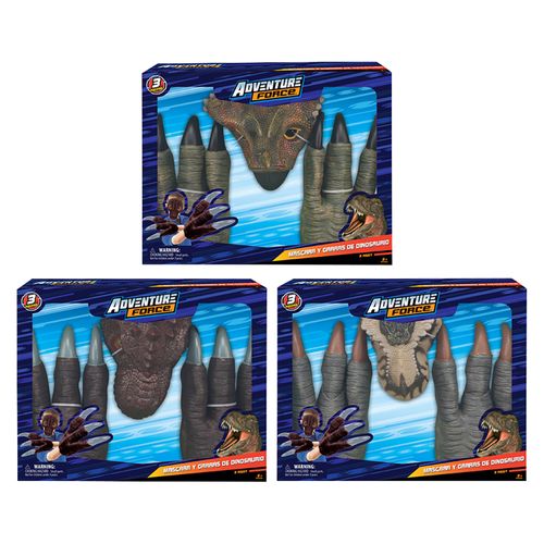 Set Adventure Force Mascara Y Garras Dinos