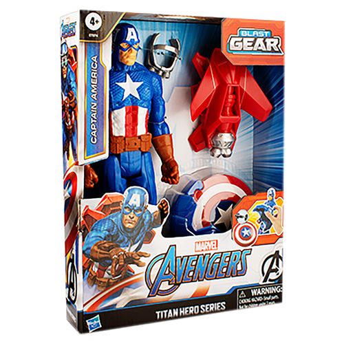 Avengers Acce Fig Titan Hero Blast Gorra